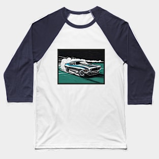 Vinatge amercian muscle car Baseball T-Shirt